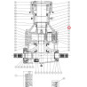 Comer 9010305000 Pierścień segera wewnętrzny 45x1,75 mm