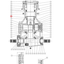 (9B) Łożysko 95x145x32 32019X Timken
