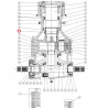 Comer 9180444051 Nakrętka M95x2