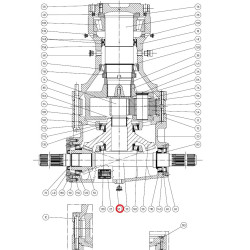 Comer 9510107100 Korek 3/8" BSP magnetyczny przekładni Comer
