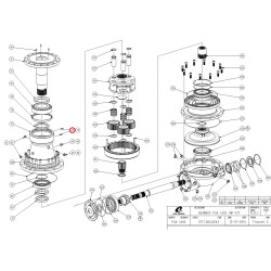 Comer 9440230000 Podkładka 1/8" (10,2x14x1,5)
