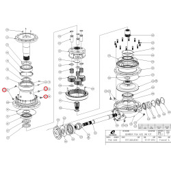 Comer 9440406600 Podkładka 3/8" (17x23x1,5)