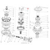 Comer 9010305000 Pierścień segera wewnętrzny 45x1,75 mm