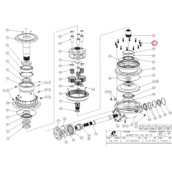 Comer 9540430090 Śruba M14x40 imbusowa DIN 912 8,8