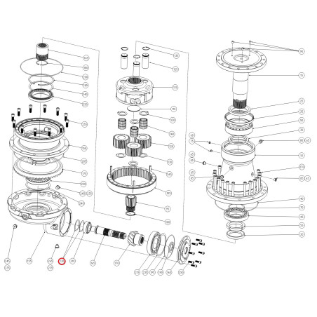 Comer 9479065080 Zespół podkładek 65,3 x 79,7