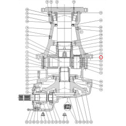Comer 9540450080 Śruba M14x100 imbusowa UNI5931-8,8