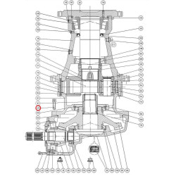 Comer 9540430090 Śruba M14x40 imbusowa DIN 912 8,8