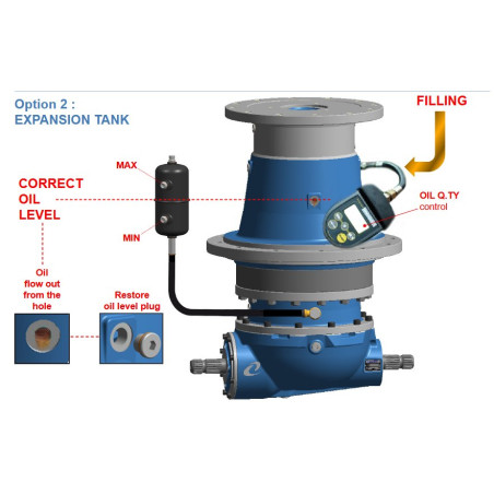 Comer 5703139000 Zbiornik oleju 3/8