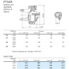 B&P 663M58E04R Sprzęglo cierne FT34R 1800Nm 1i3/4"Z6 -34,9x106,0 G9 Bondioli Pavesi