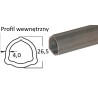 B&P 125023000R06 Rura trójkątna wew. 26,5x4,00 - G1/-1, 3m STD. Bondioli Pavesi