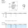 B&P 60K46203R Piasta sprzęgła FK32 1100Nm 1i3/8"Z6 - 30,2x79,4 G5 Bondioli Pavesi