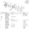 B&P 60KH48437R Piasta sprzęgła FK42 1200Nm 1i3/8"Z21 - 30,2x91,4 G7 Bondioli Pavesi