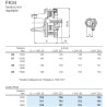 B&P 60K48304R Sprzęglo cierne FT34 1200Nm 1i3/4"Z6 - 30,2x79,4 G5 Bondioli Pavesi