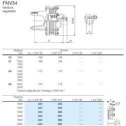 B&P 66548103R Sprzęgło cierne jednokierunkowe FNV34 1200Nm 1i3/8"Z6 - 30,2x79,4 G5 Bondioli Pavesi