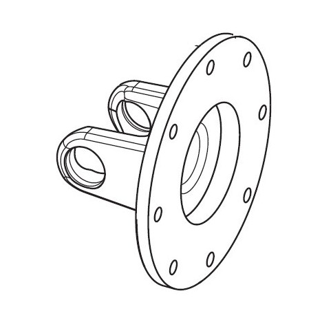 B&P 2530M1M01R Obudowa sprzęgła FNV44 34,9x106,0 G9 Bondioli Pavesi