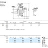 B&P 665M60238R Sprzęgło cierne jednokierunkowe FNV44 2000Mn 1i3/4"Z20 - 34,9x106, G9 Bondioli Pavesi