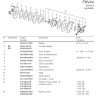B&P 665M58204R Sprzęgło cierne jednokierunkowe FNV44 1800Mn 1i3/4"Z6 - 34,9x106, G9 Bondioli Pavesi
