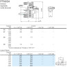 B&P 667L58137R Sprzęgło cierne jednokierunkowe FFNV34 1800Nm 1i3/8"Z21 34,9x93,5 G8 Bondioli Pavesi