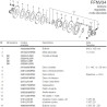 B&P 667M58103R Sprzęgło cierne jednokierunkowe FFNV34 1800Nm 1i3/8"Z6 34,9x106,0 G9 Bondioli Pavesi