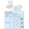 B&P 667L58137R Sprzęgło cierne jednokierunkowe FFNV34 1800Nm 1i3/8"Z21 34,9x93,5 G8 Bondioli Pavesi