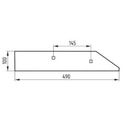 Płoza UNIA korpus XXL , XXL, 1067920030N