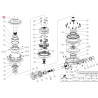 Comer 9540302030 Wkręt dociskowy din914 M10x16 czarny