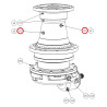 Comer 9510107000 Korek 3/8"  DIN908 GAS NA41/B