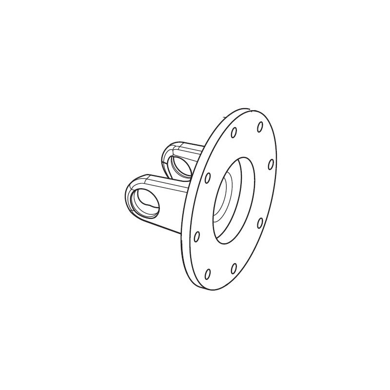 B&P 2530M1M02R Obudowa sprzęgła FNT44R 34,9x106,0 G9 Bondioli Pavesi