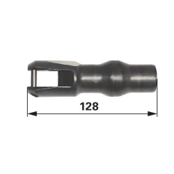 Cramer 8003256 Sworzeń zaczepu, D38x128 mm Walterscheid