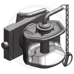 Zaczep automatyczny 200/32/25mm sworzeń 31mm Scharmüller