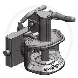 Zaczep automatyczny 200/30/22mm sworzeń 31,5mm Scharmüller