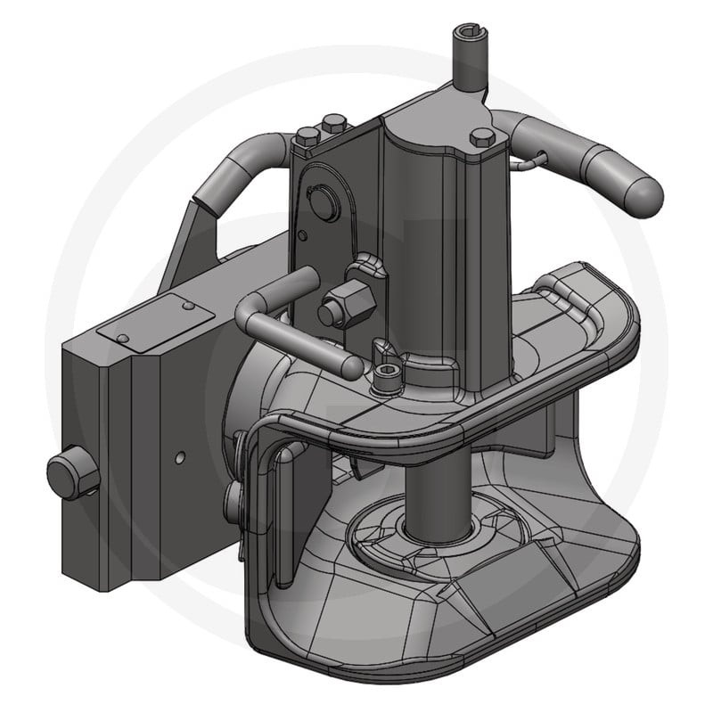 Zaczep automatyczny 241/30/22mm sworzeń 31,5mm Scharmüller