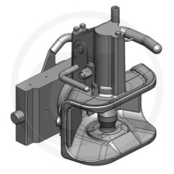 Zaczep automatyczny 255/32/25mm sworzeń 38mm Scharmüller