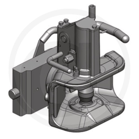 Zaczep automatyczny 255/32/25mm sworzeń 38mm Scharmüller