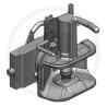 Zaczep automatyczny 255/32/25mm sworzeń 38mm Scharmüller