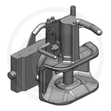 Zaczep automatyczny 270/32/25mm sworzeń 31mm Scharmüller