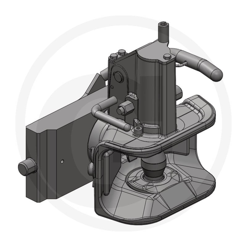 Zaczep automatyczny 293/30/22mm sworzeń 38mm Scharmüller