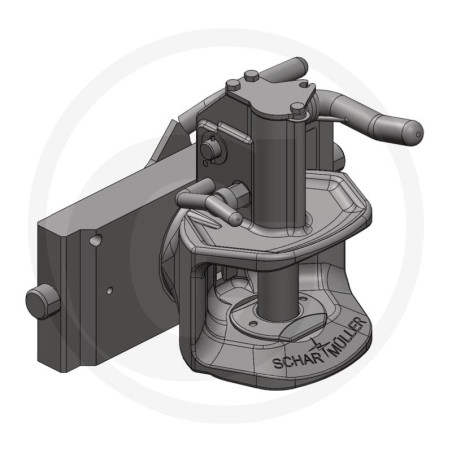 Zaczep automatyczny 295/32/25mm sworzeń 31,5mm Scharmüller