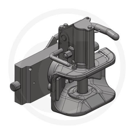 Zaczep automatyczny 295/32/25mm sworzeń 31mm Scharmüller