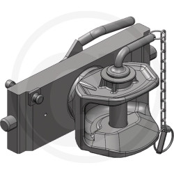 Zaczep automatyczny 330/32/25mm sworzeń 31mm Scharmüller