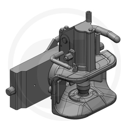 Zaczep automatyczny 335/30/22mm sworzeń 38mm Scharmüller