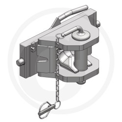 Zaczep automatyczny 335/30/22mm sworzeń 43mm Scharmüller