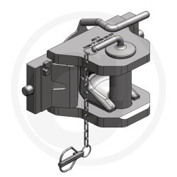 Zaczep automatyczny 335/30/22mm sworzeń 50mm Scharmüller