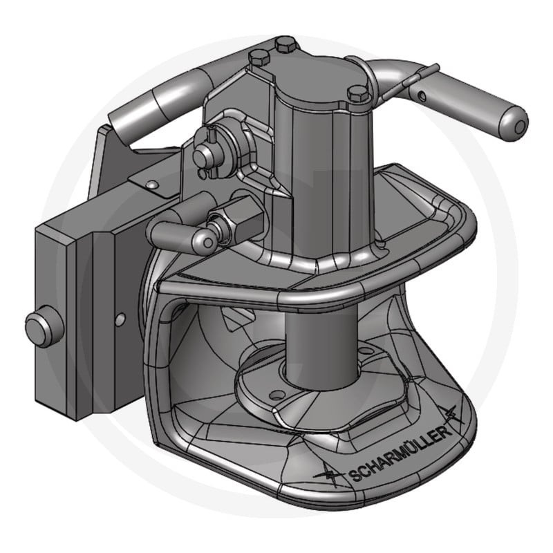 Zaczep automatyczny 160/25/16mm sworzeń 31mm Scharmüller