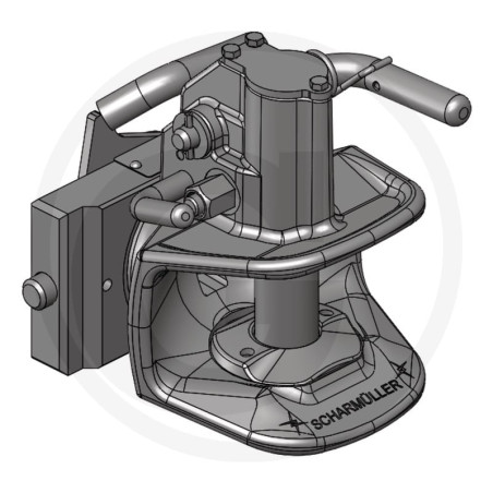 Zaczep automatyczny 160/25/16mm sworzeń 31mm Scharmüller