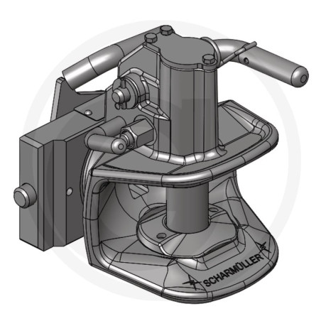 Zaczep automatyczny 180/25/16mm sworzeń 31mm Scharmüller