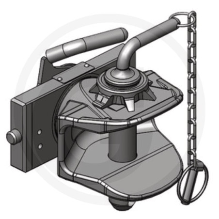 Zaczep automatyczny 180/25/16mm sworzeń 31mm Scharmüller
