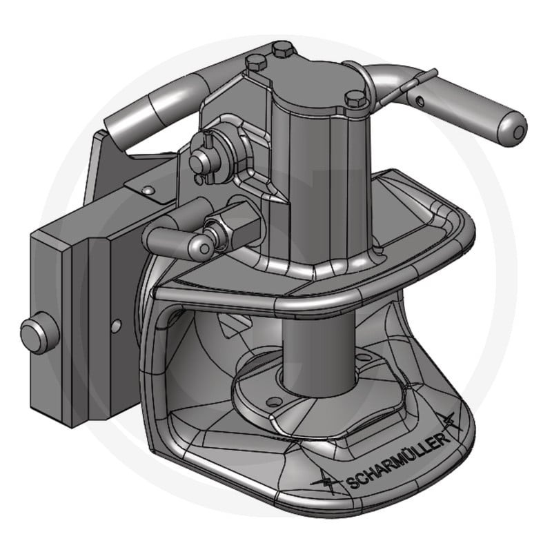 Zaczep automatyczny 200/25/16mm sworzeń 31mm Scharmüller