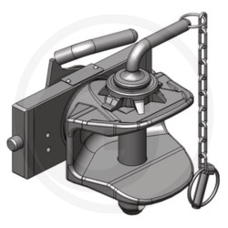 Zaczep automatyczny 200/25/16mm sworzeń 31mm Scharmüller