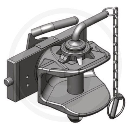 Zaczep automatyczny 200/25/16mm sworzeń 31mm Scharmüller